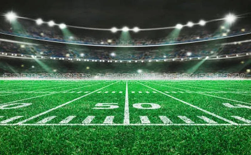 米兰官网首页登录入口百度Apollo德国足球青训体系揭秘：如何培养出世界一流青少年足球运动员？