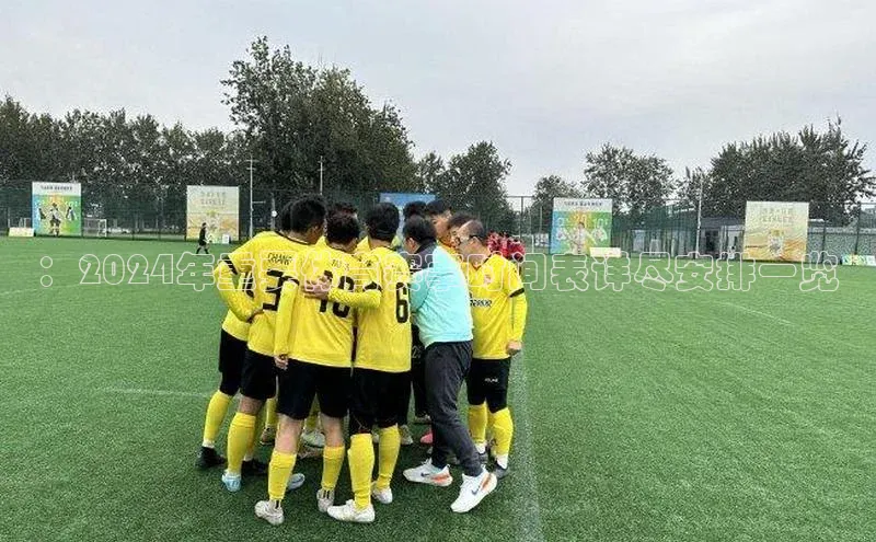 ：2024年重要体育赛事时间表详尽安排一览